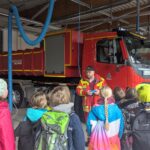 Besuch bei der Feuerwehr in Aidlingen
