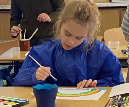 Vielen Dank der Kreissparkasse Aidlingen für die Wasserfarben
