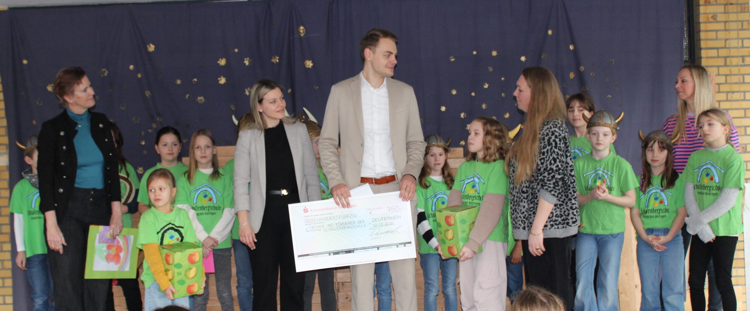 Spende der Kreissparkasse