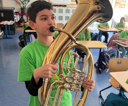 Glänzendes Blech und kräftige Töne – Der Musikverein Aidlingen zu Gast
