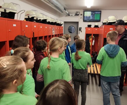 Besuch bei der Feuerwehr Aidlingen