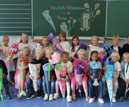 Einschulungen der neuen ersten Klassen